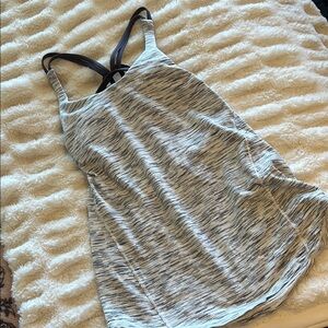 Lululemon Strappy Gray Top